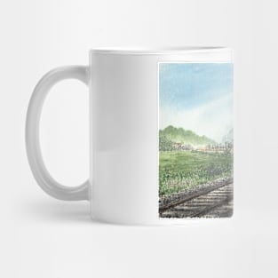 August 14th birthday flower Mug